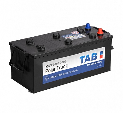 Аккумулятор TAB Polar Truck 6CT-190 Ач обр. пол. (D5/B)