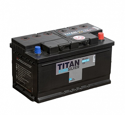 Аккумулятор Titan EuroSilver 6CT-85 Ач обр. пол. (LB4)