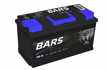 Аккумулятор BARS 6CT-100 Ач прям. пол. (L5) 