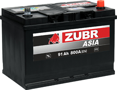 Аккумулятор ZUBR Ultra ASIA  6СТ-95 Ач обр. пол. (D31)