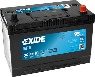 Аккумулятор EXIDE EFB 6СТ-95 Ач обр. пол. (D31)