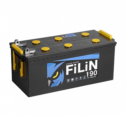 Аккумулятор FILIN 6СТ-190 Ач прям. пол. болт (D5/B)