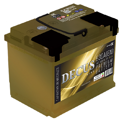 Аккумулятор Decus 6СТ-60 Ач прям. пол. (L2)
