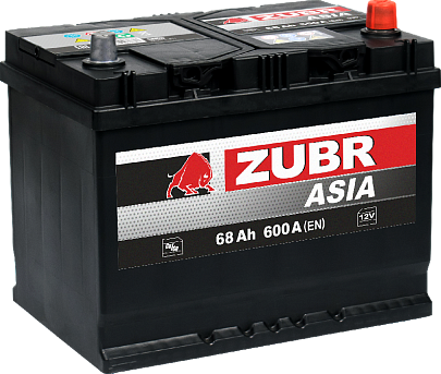 Аккумулятор ZUBR Ultra ASIA  6СТ-70 Ач обр. пол. (D26)