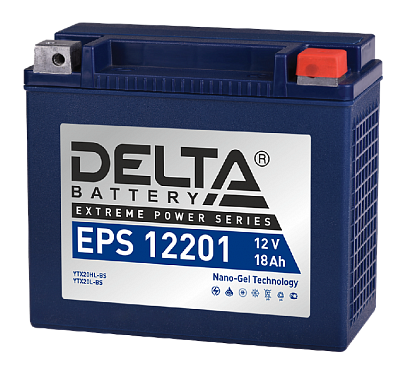 Аккумулятор Мото Delta EPS 12201 MF сух. заряж.