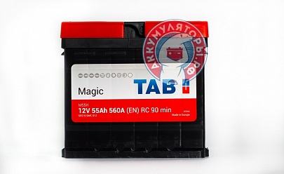 Аккумулятор TAB Magic 6CT-54 Ач обр. пол. (LB1)