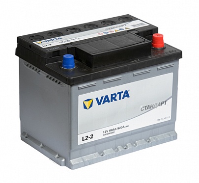 Аккумулятор VARTA Стандарт 6СТ-60 Ач обр. пол. АК (L2)
