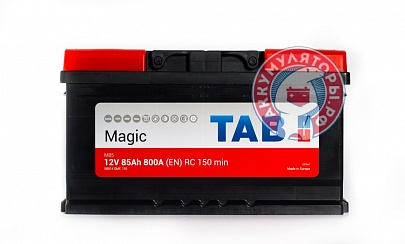 Аккумулятор TAB Magic 6CT-85 Ач обр. пол. (LB4)