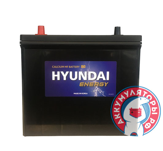 Аккумулятор HYUNDAI Energy 6СТ-78 Ач обрат. пол. (L3)